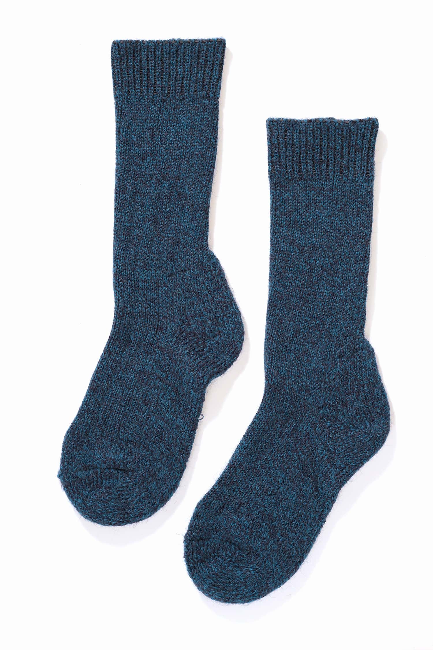 Wollplüschsocken aus reiner Bio-Schurwolle