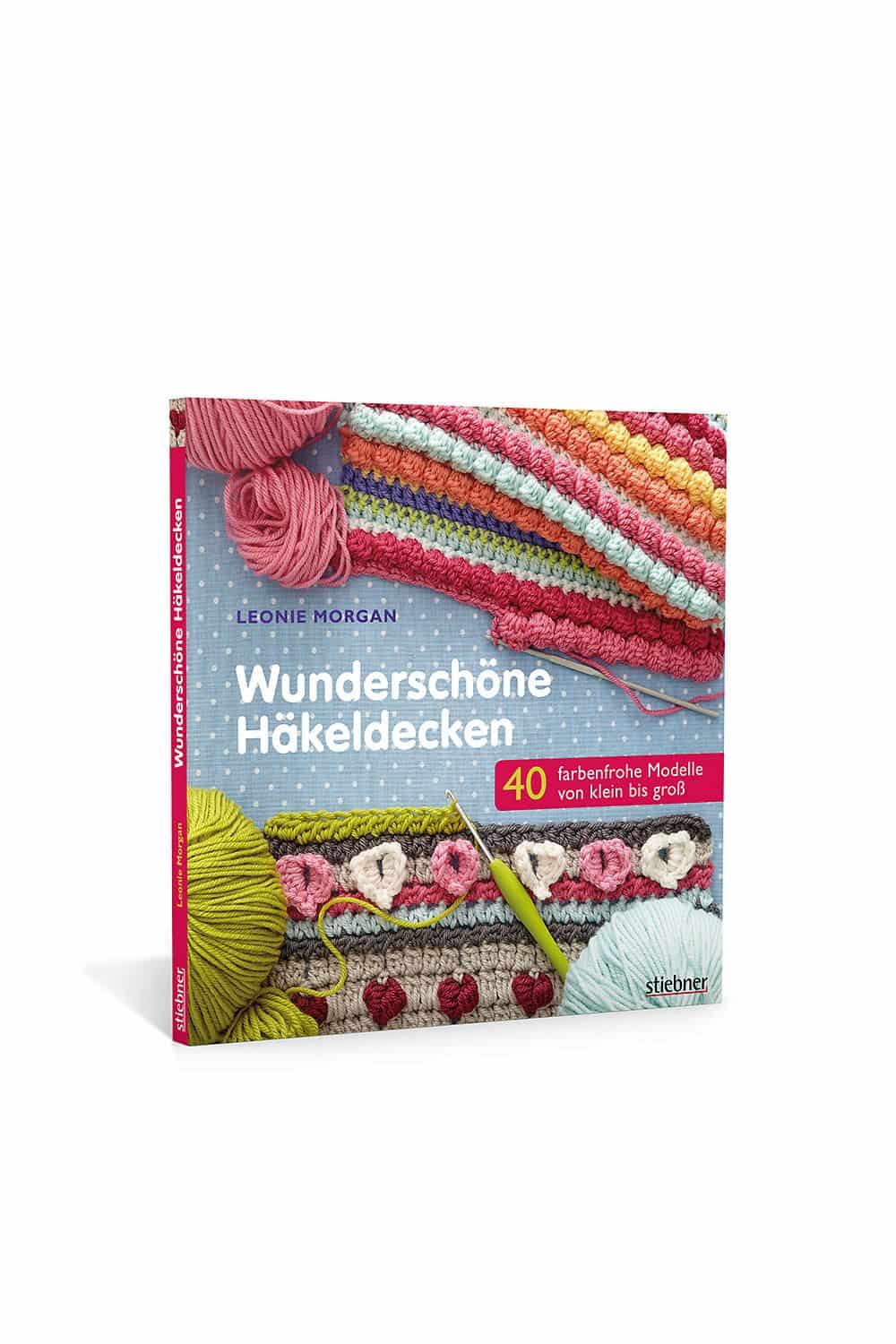 Buch ,,Wunderschöne Häkeldecken", Freisteller