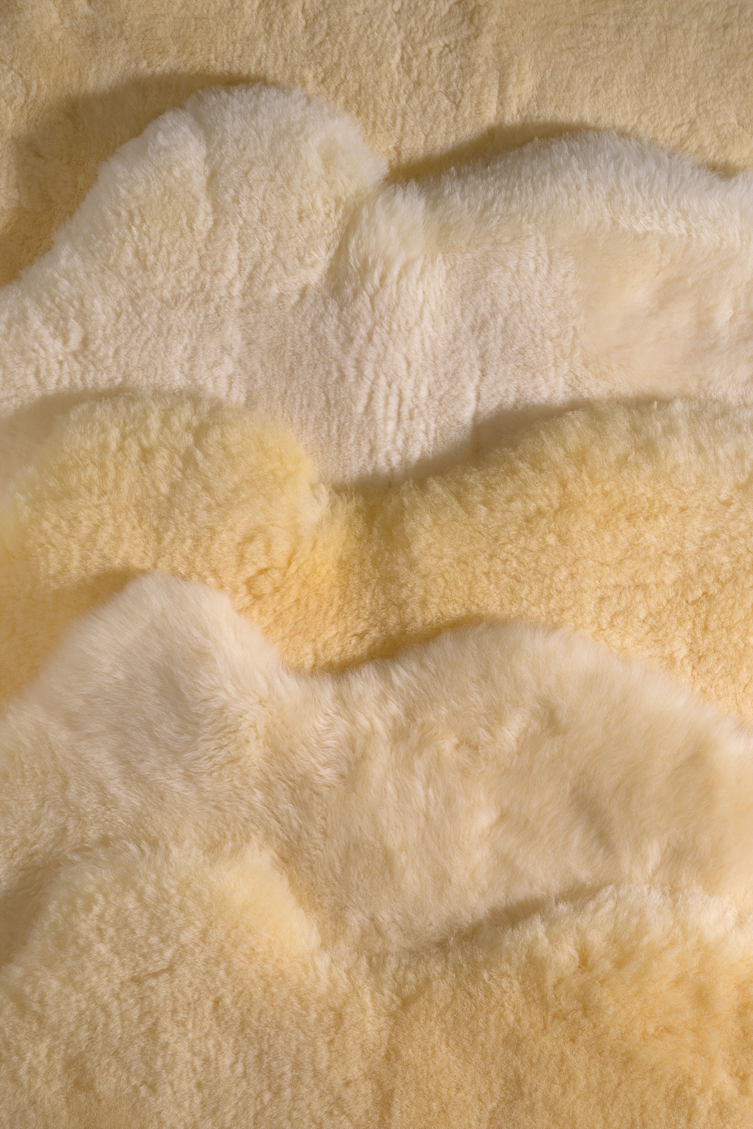 Finkhof Schaffelle übereinander gelegt