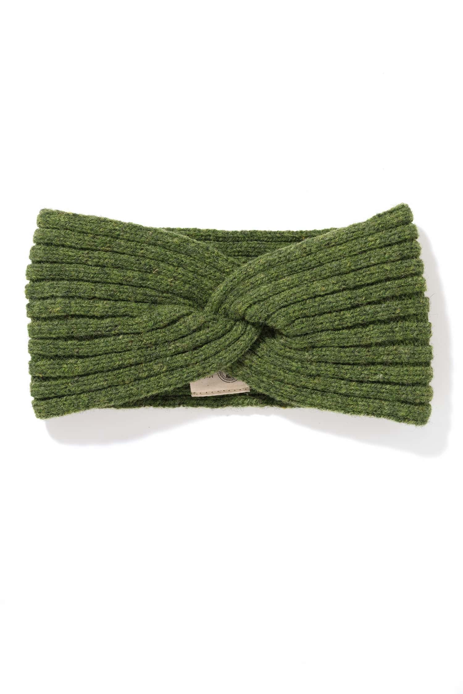 Finkhof-Stirnband Twist gefärbt aus reiner Bio-Schurwolle Finkhof-Stirnband Twist gefärbt aus reiner Bio-Schurwolle