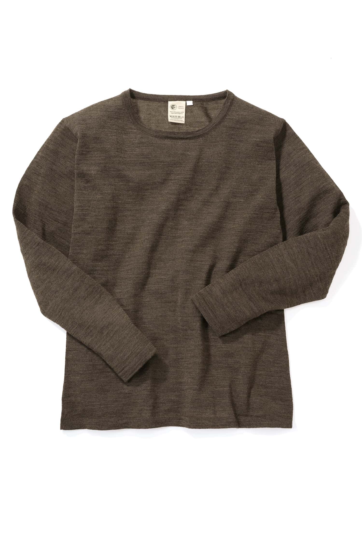 Herren-Wollshirt aus reiner Bio-Schurwolle