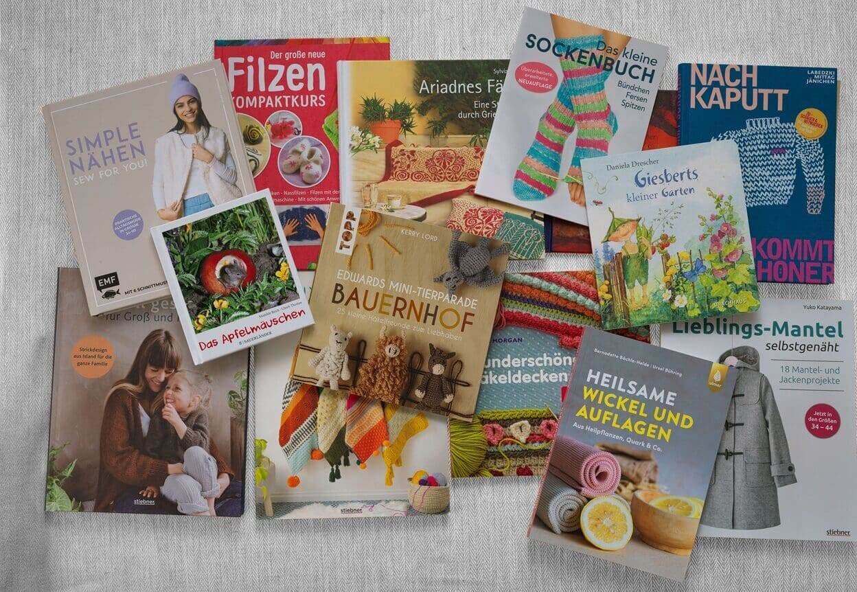 Collage aus Büchern