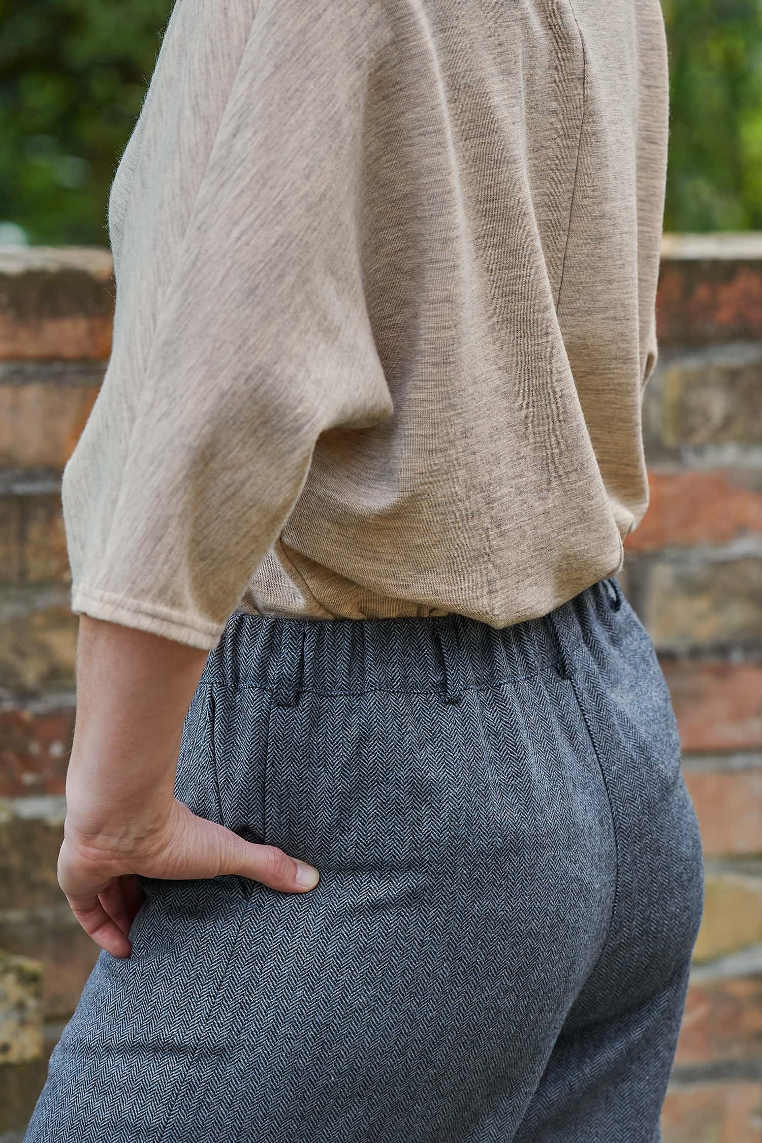 Oversize-Damen-Wollshirt aus reiner Bio-Schurwolle