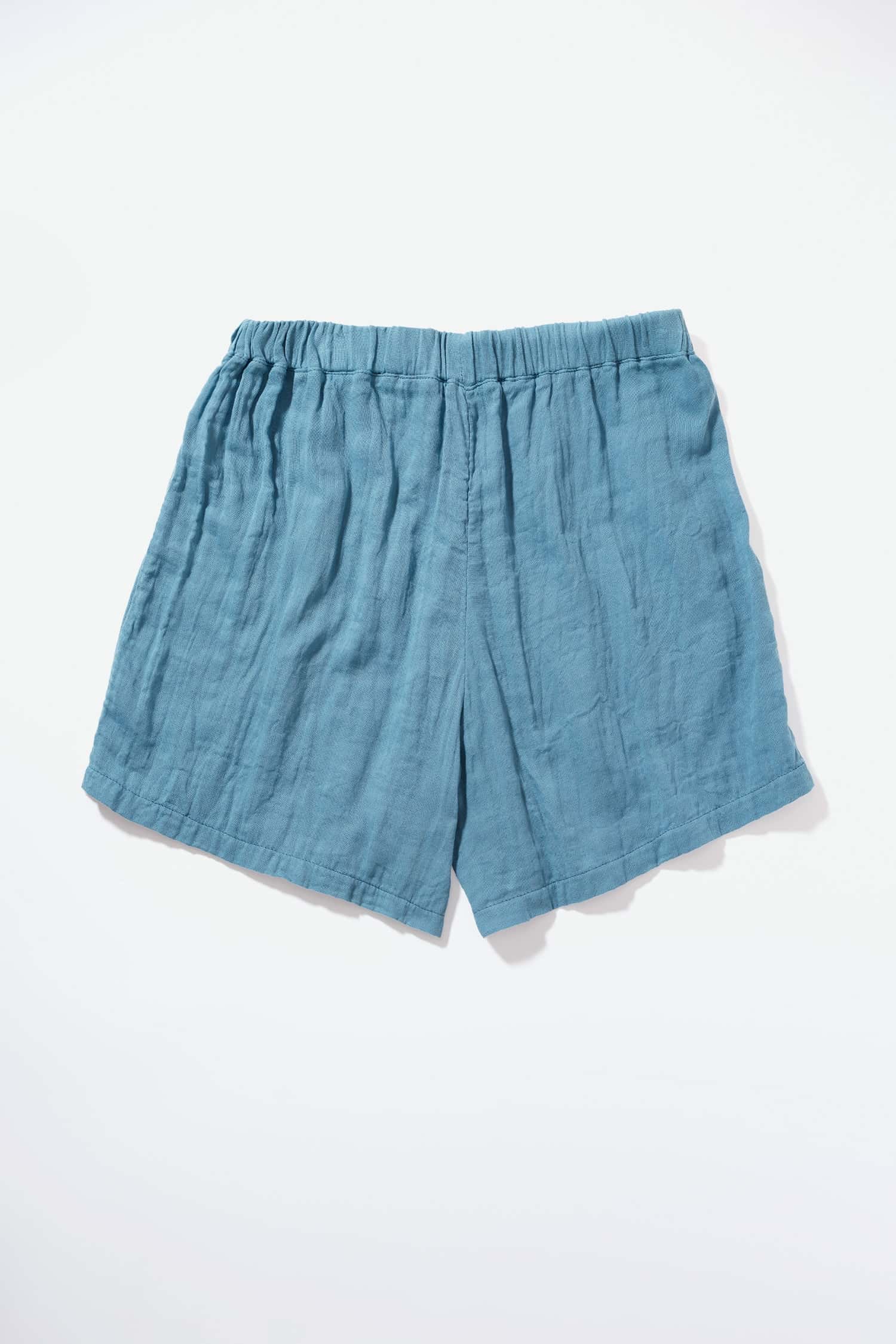 Damenshorts aus Bio-Baumwoll-Musselin