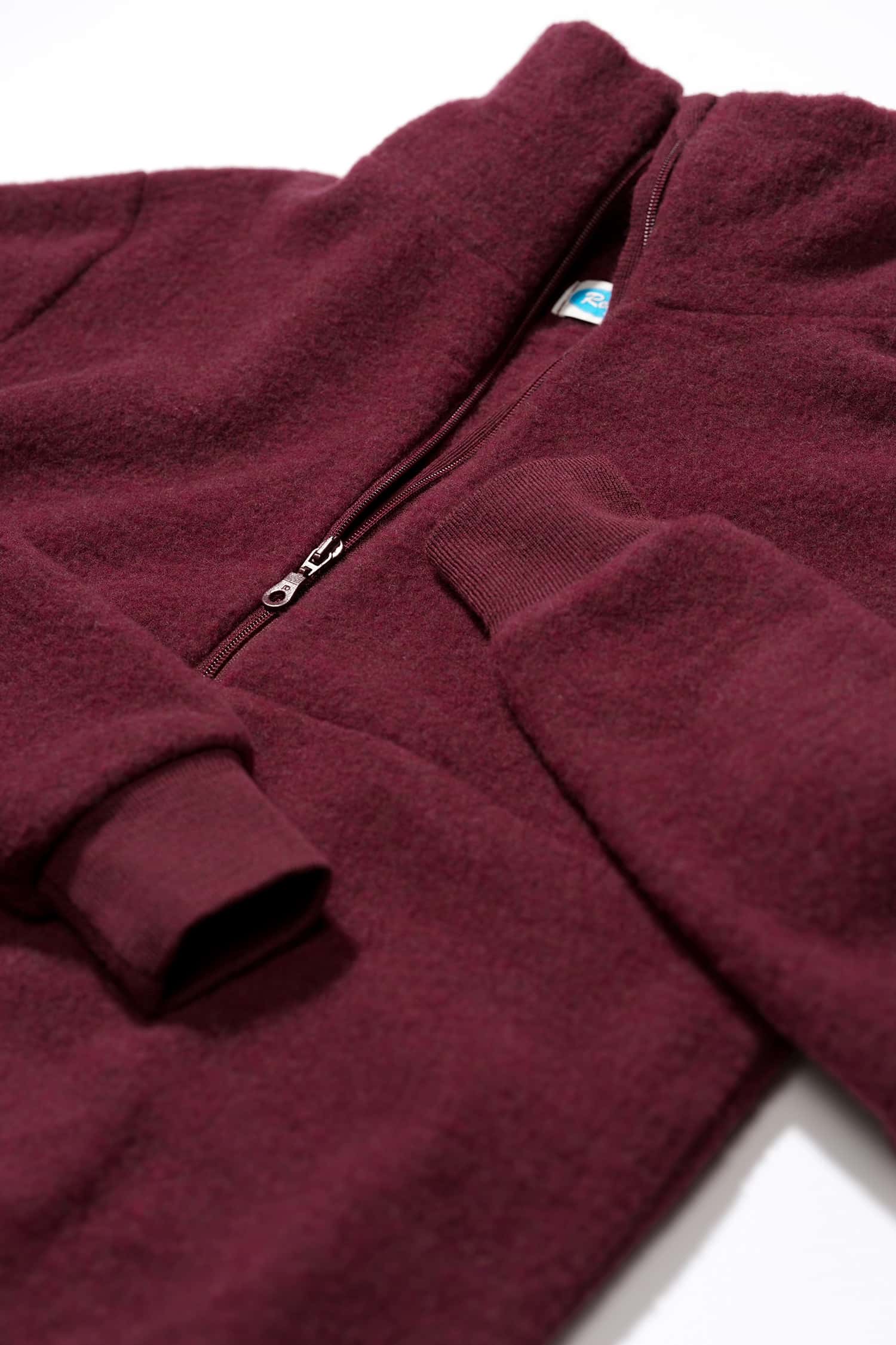 Wollfleece-Damen-Schlupfpullover aus reiner Bio-Schurwolle Wollfleece-Damen-Schlupfpullover aus reiner Bio-Schurwolle