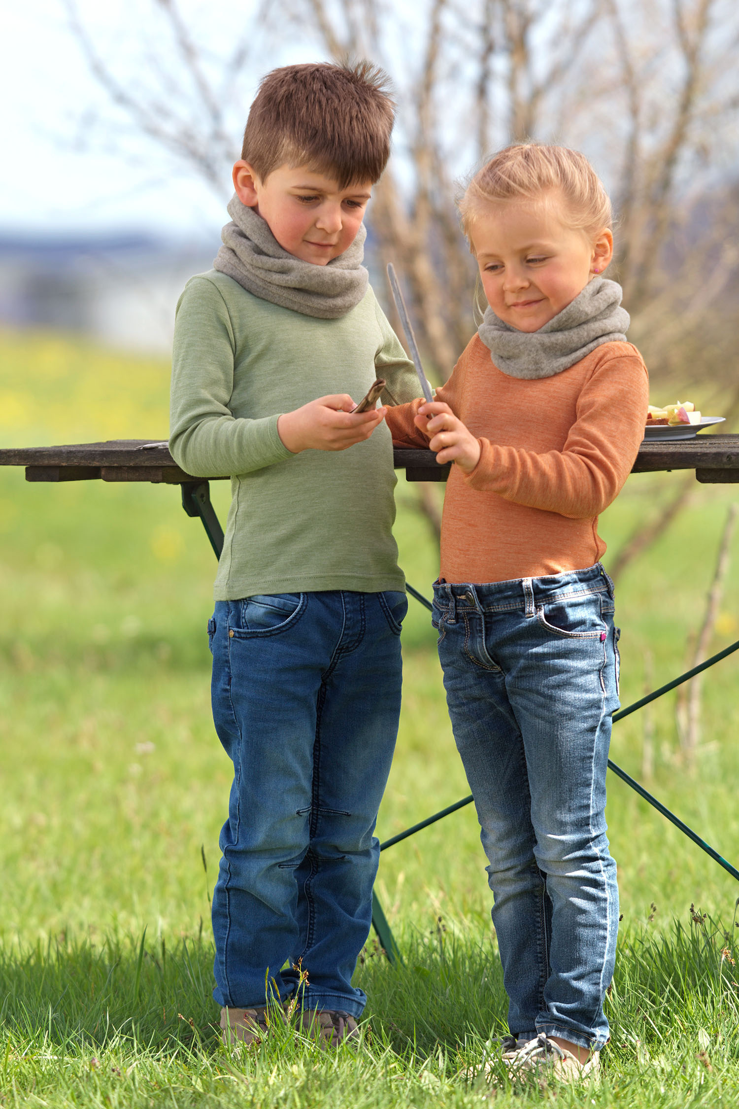 Schlupfschal für Kinder