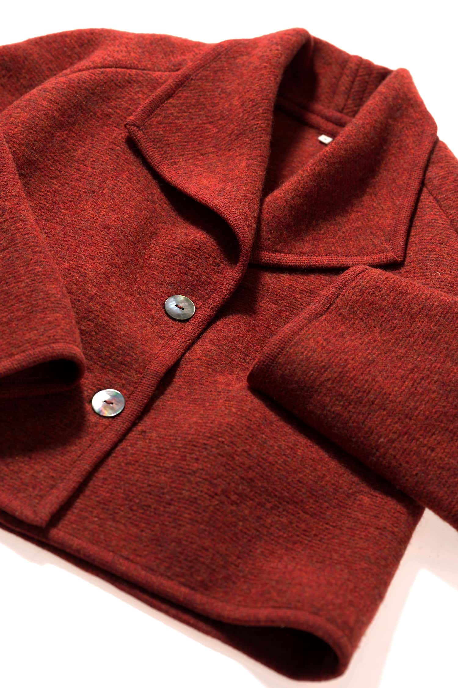 Damen-Kurzjacke aus Finkhof Strickwalk aus Bio-Schurwolle Damen-Kurzjacke aus Finkhof Strickwalk aus Bio-Schurwolle