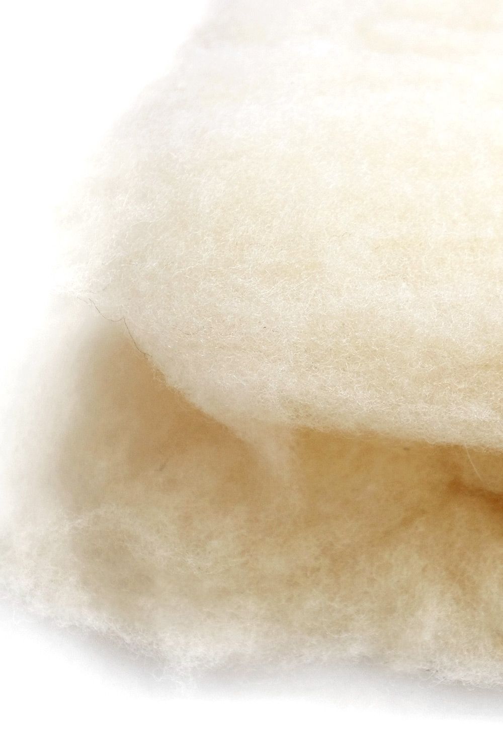 Nahaufnahme von Wanderglück vom Finkhof in 15g Beutel aus bio Wolle (kbT)