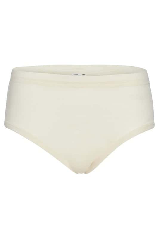 naturweißer Wollslip aus bio Wolle (kbT), Freisteller von vorne
