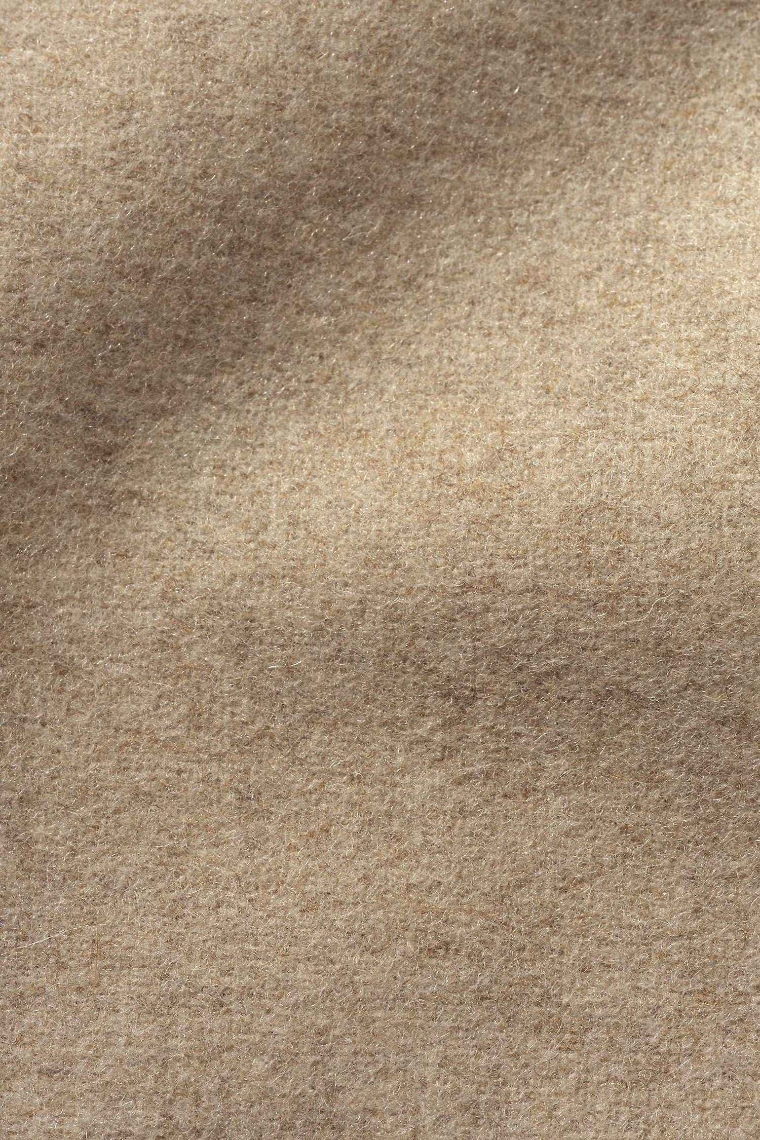 beiger Lodenwebstoff aus Wolle