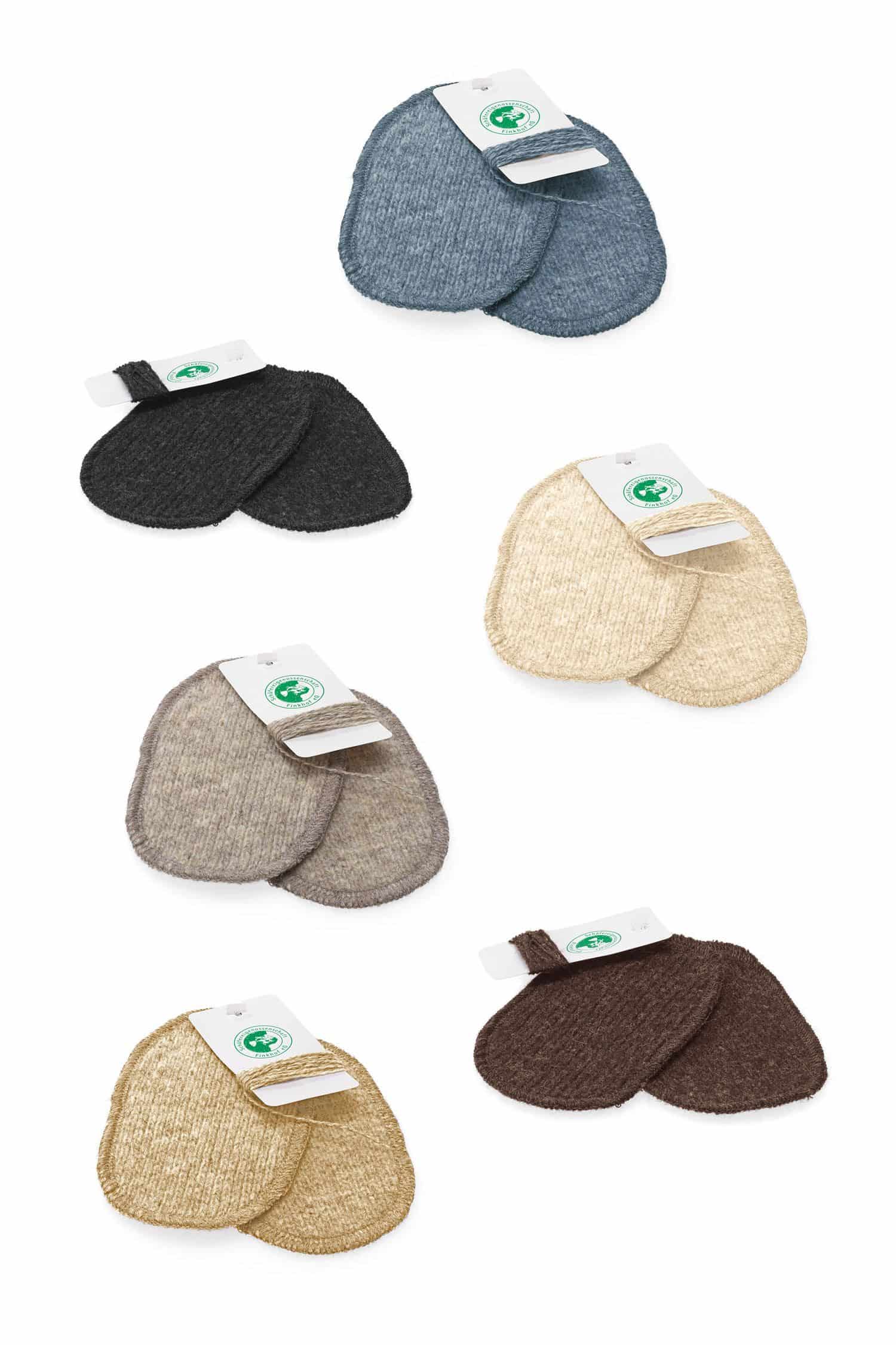 Ellenbogen Patches Ellenbogen Patches in verschiedenen Farben aus bio Wolle (kbT) vom Finkhof