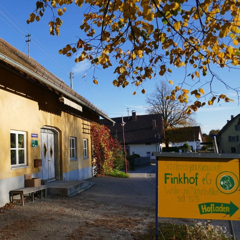 Schild zum Finkhof