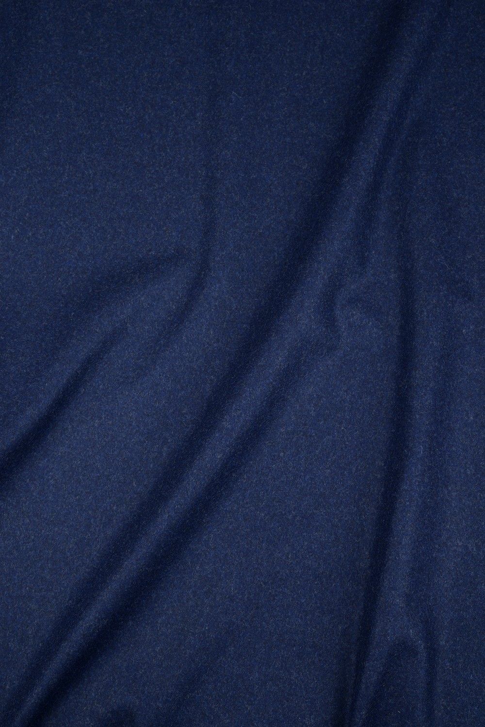 blauer Loden Webstoff aus Wolle