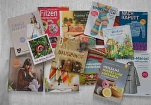 Collage aus Büchern