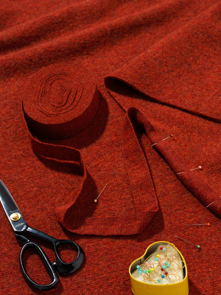 Finkhof-Web-Einfassband gefärbt siena Finkhof-Web-Einfassband gefärbt siena