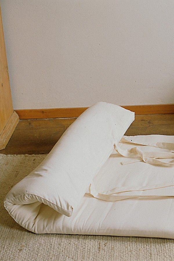 Besuchermatte vom Finkhof aus bio Wolle (kbT), Kokos, bio Baumwolle (kbA) in 140x200cm mit Niemschutz