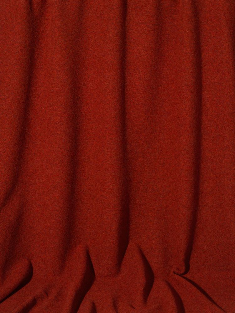 Finkhof-Strickwalk gefärbt siena rot gefärbter Strickwalk aus bio Wolle (kbT) vom Finkhof