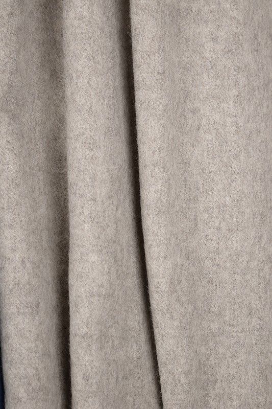 grauer Wollstoff aus bio Wolle (kbT)