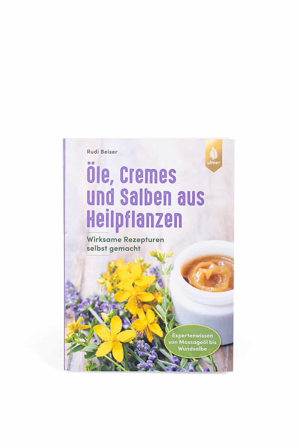 Buch ,,Öle, Cremes und Salben aus Heilpflanzen", Freisteller