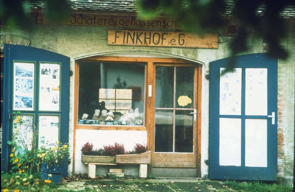 Finkhof Hofladen auf historischem Bild