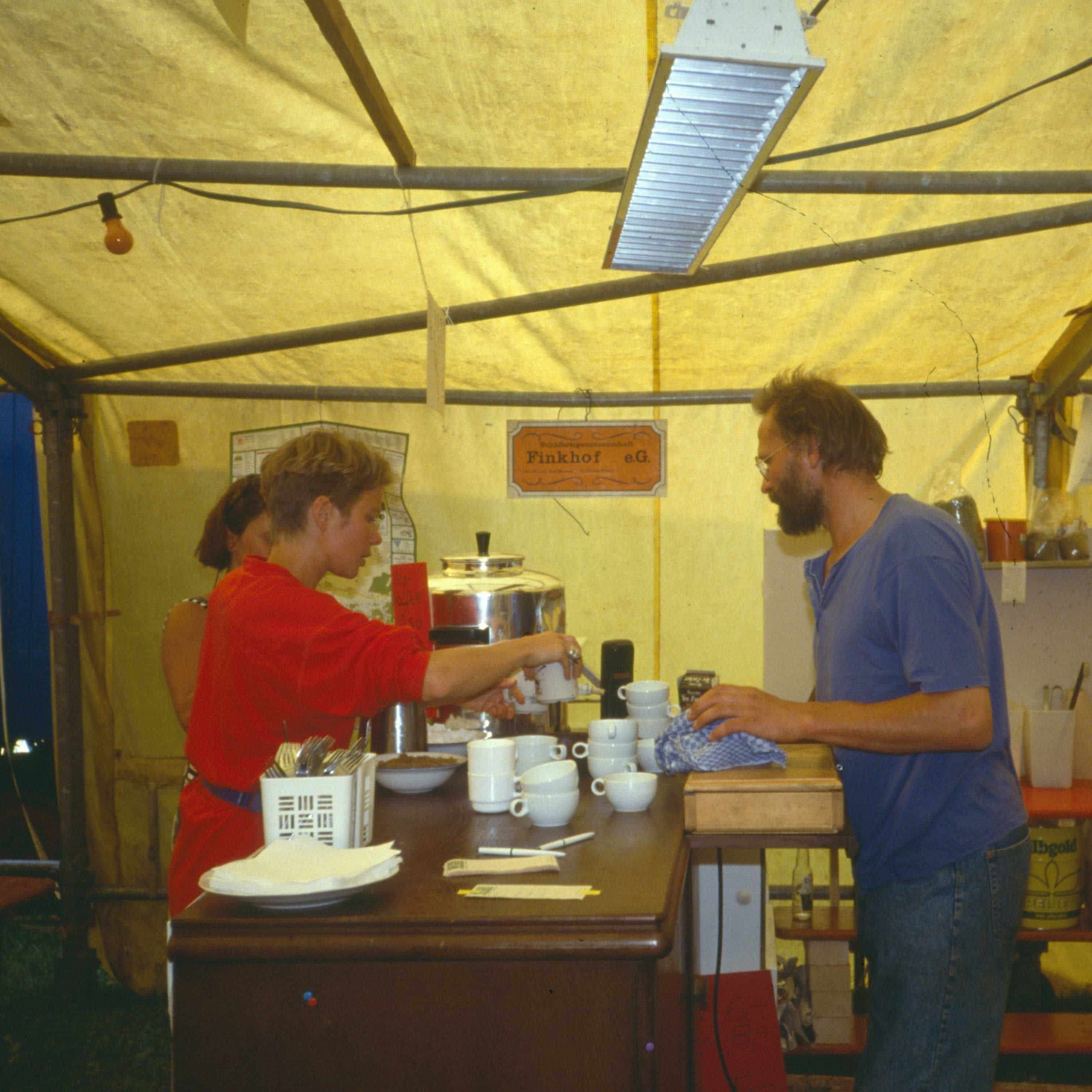 Finkhof Stand beim Theaterfestival