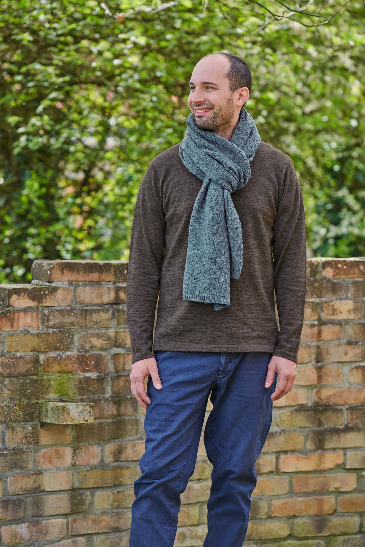 Herren-Wollshirt aus reiner Bio-Schurwolle Herren-Wollshirt aus reiner Bio-Schurwolle