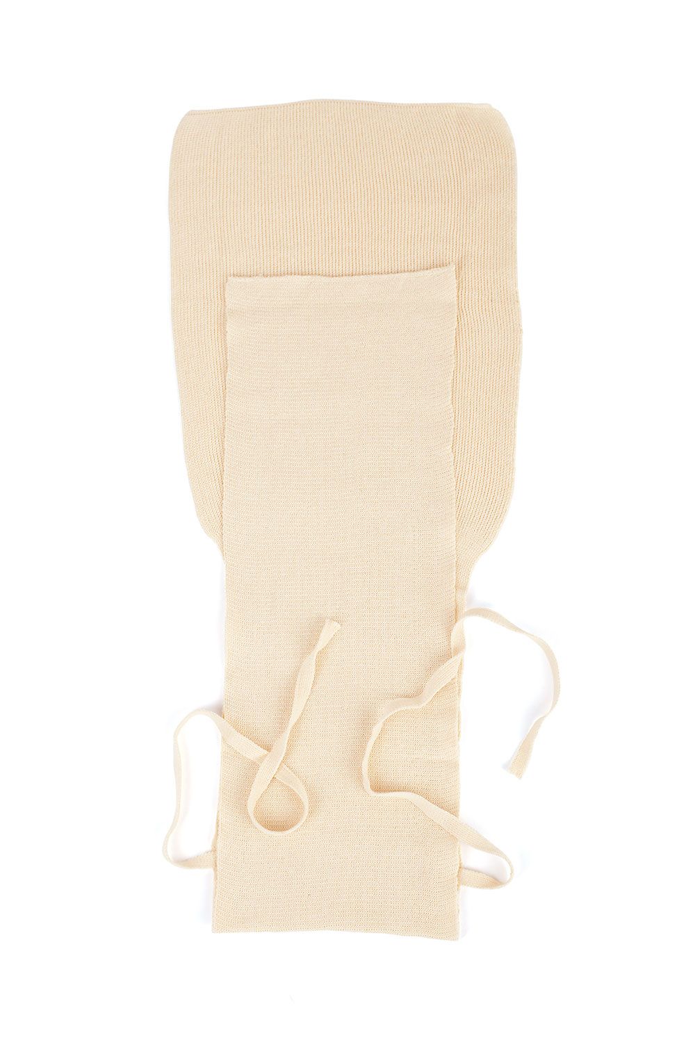 ausgebreitete Strickwindel aus bio Baumwolle (kbA), Freisteller