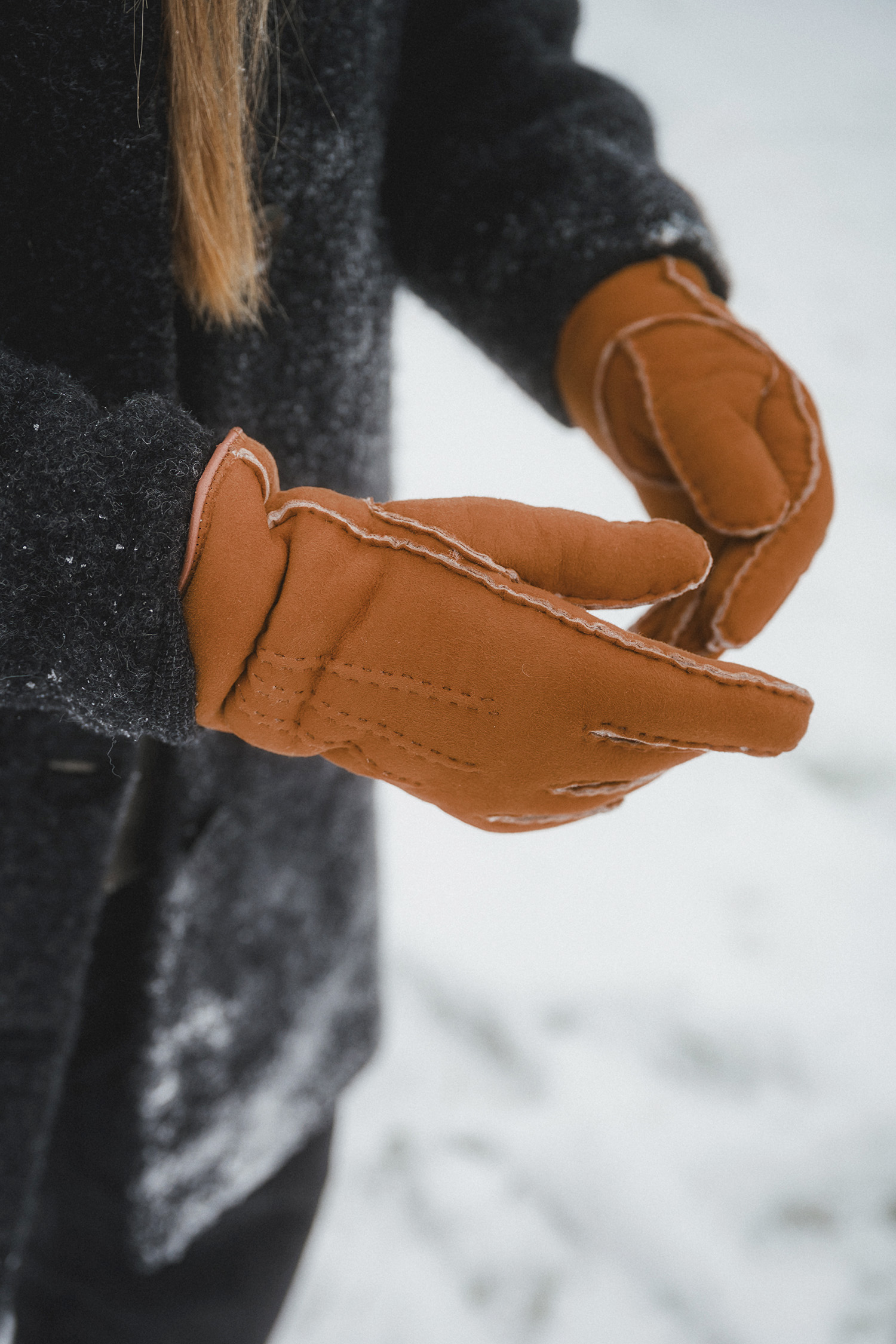 Fell-Fingerhandschuhe