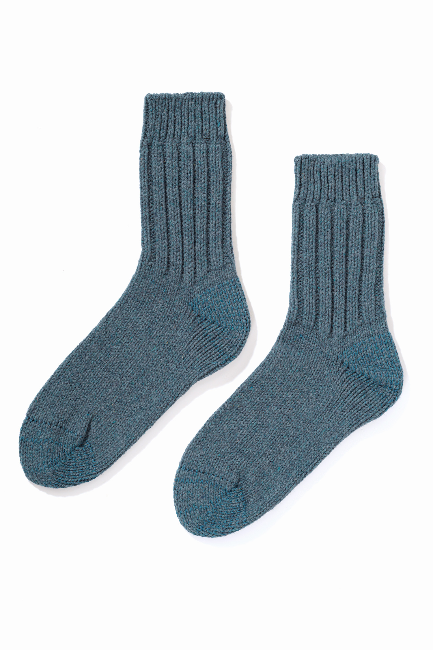 Dicke Finkhof-Socken gefärbt aus Bio-Schurwolle