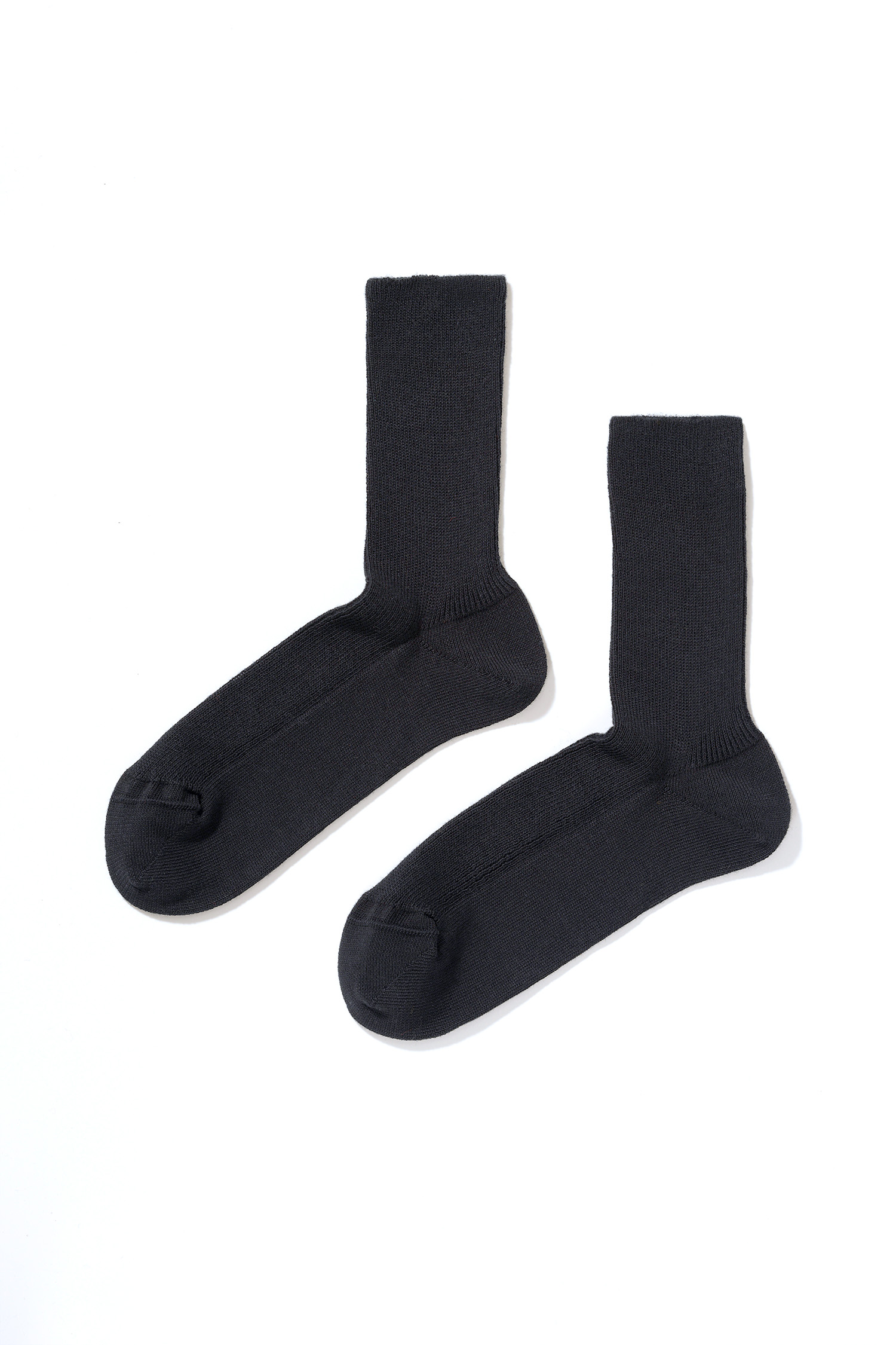 Bio-Baumwollsocken unisex schwarze Socken aus Bio-Baumwolle vom Finkhof, Freisteller