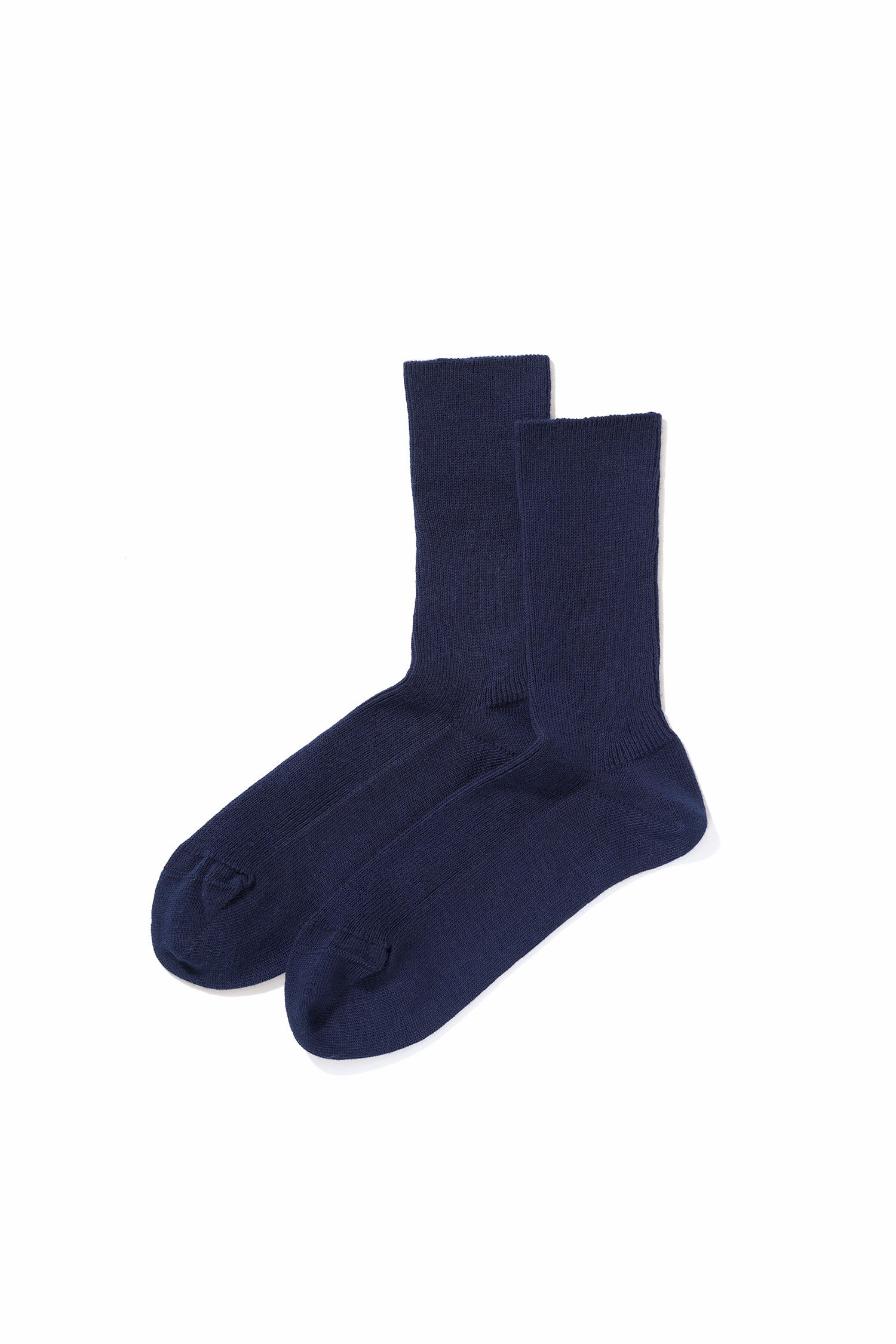 Bio-Baumwollsocken unisex marineblaue Socken aus Bio-Baumwolle vom Finkhof, Freisteller