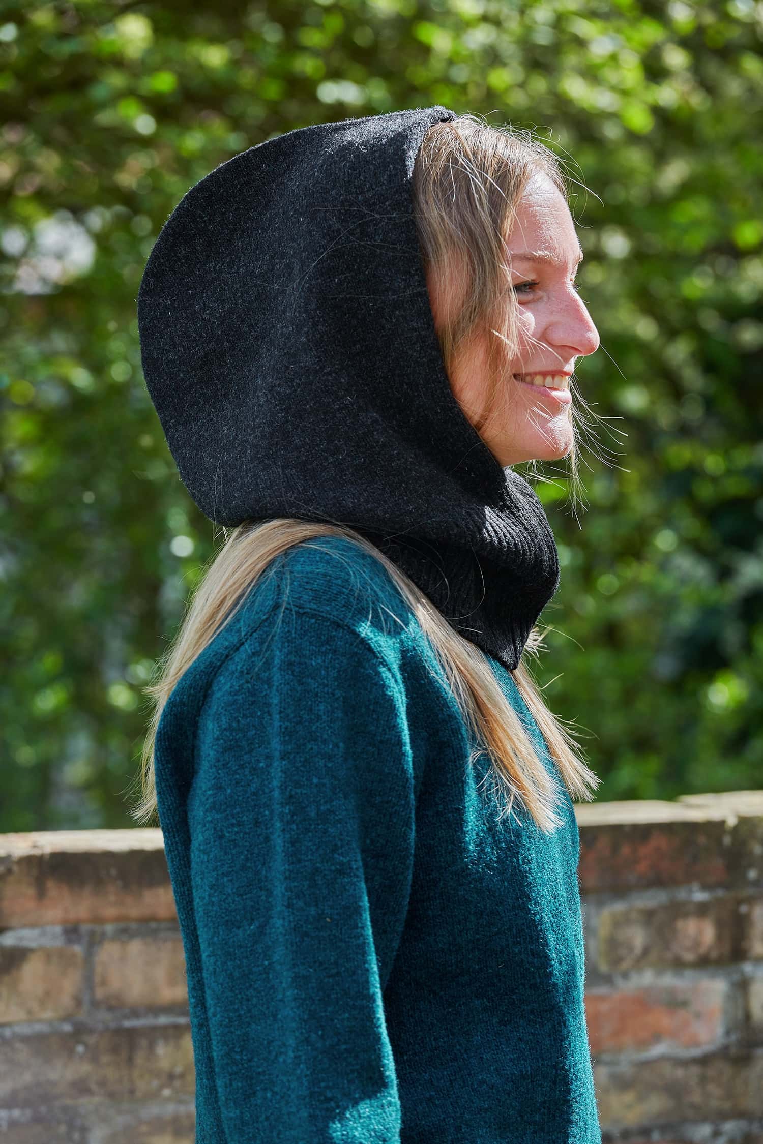Finkhof-Schalmütze Balaclava anthrazit