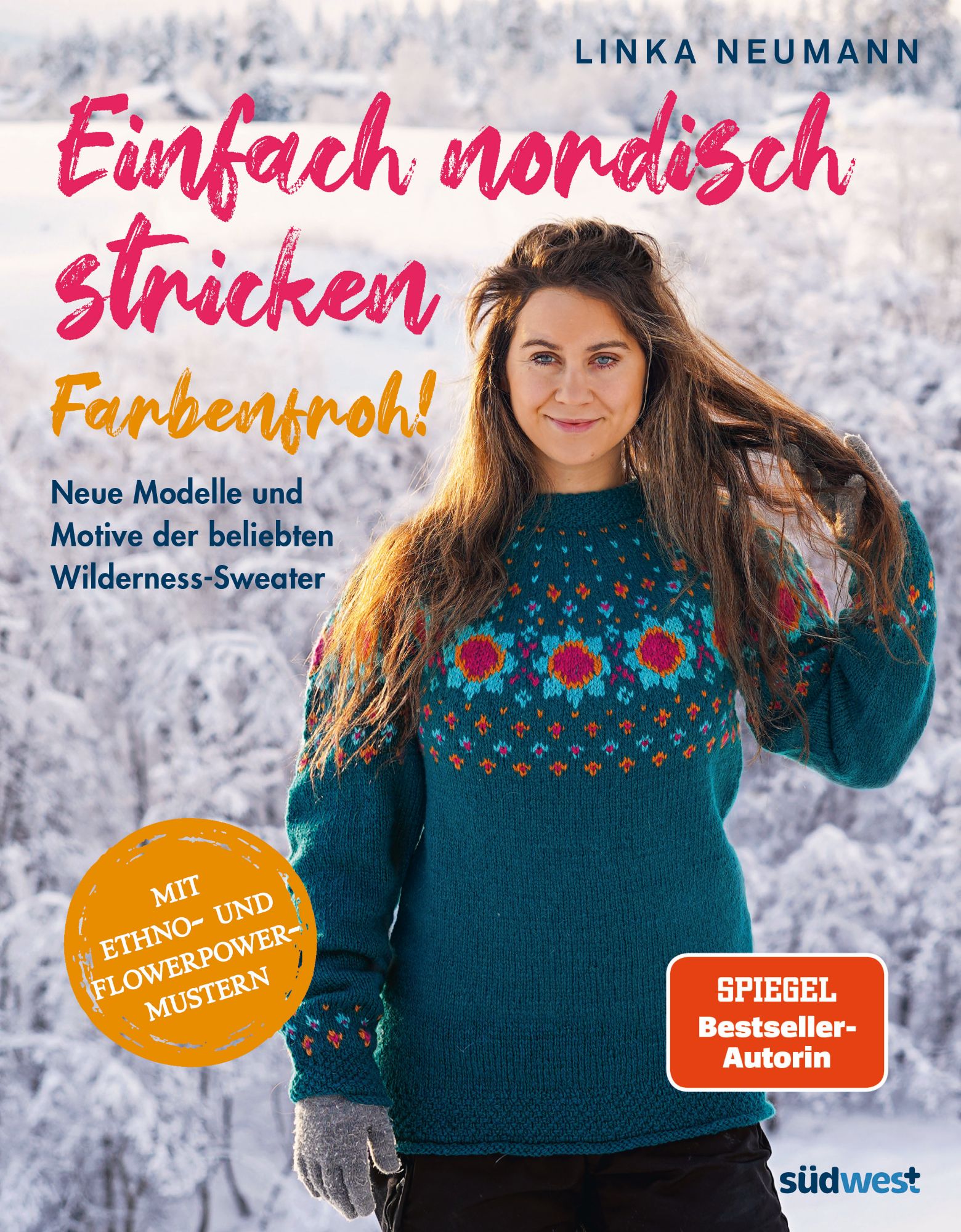 Buch ,,Einfach nordisch stricken, Farbenfroh!", Freisteller