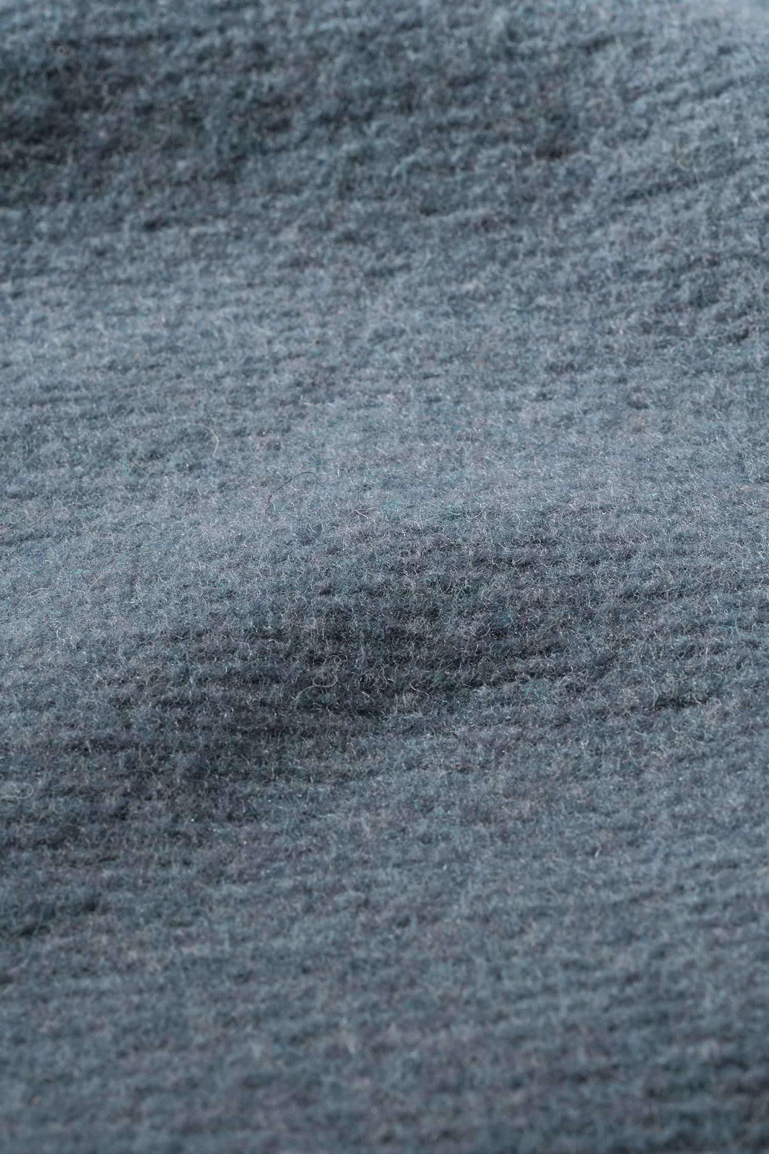 rauchblauer Strickwalk aus bio Wolle (kbT) vom Finkhof