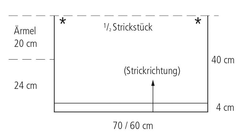 Strickanleitung für Seelenwärmer mit Lochmuster