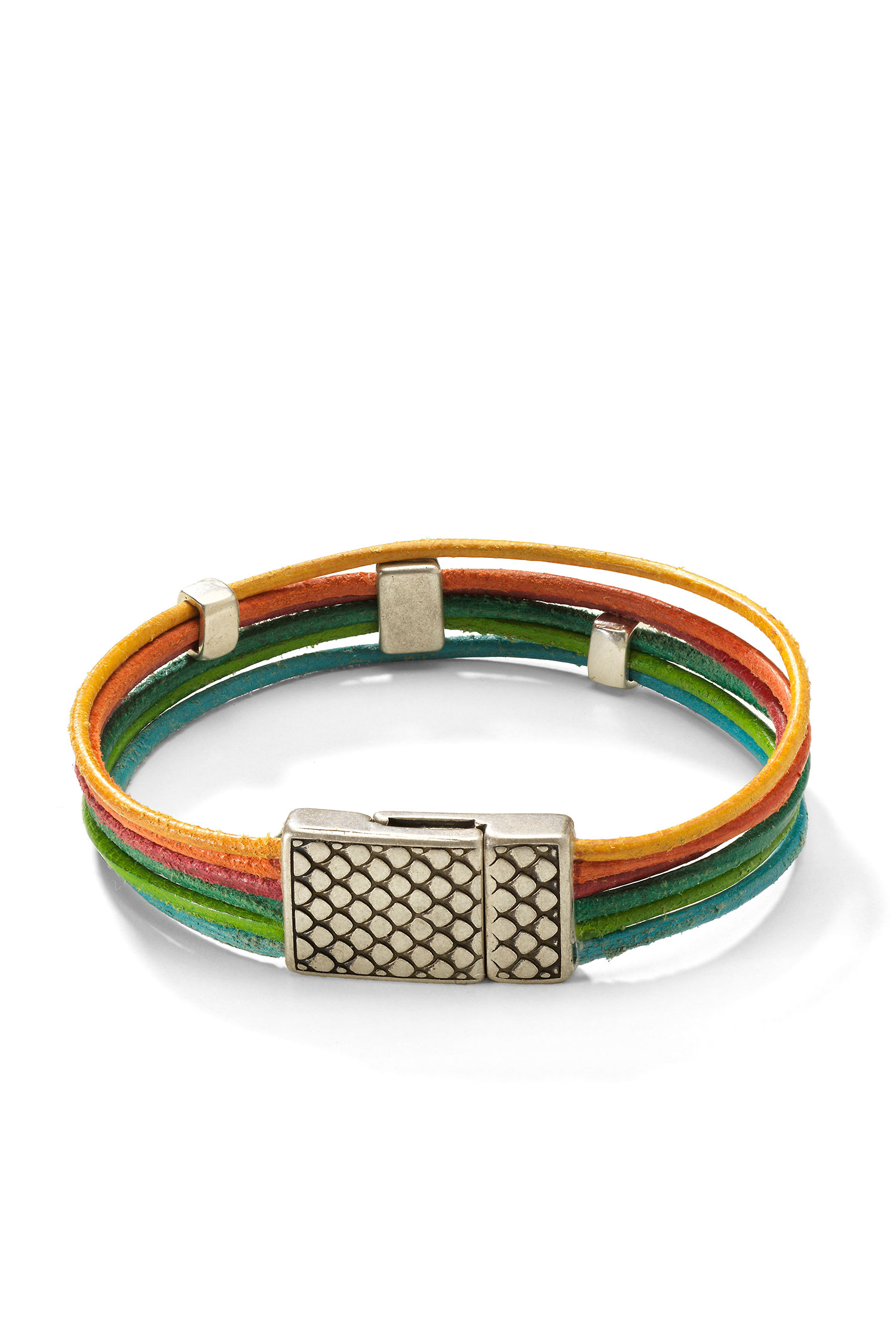 Lederarmband kunterbunt Lederarmband kunterbunt