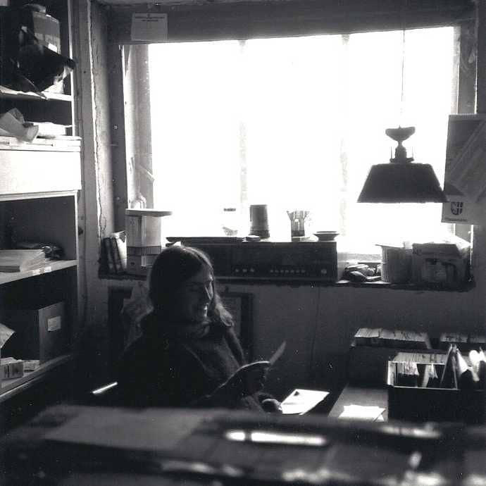 schwarz weiß Bild aus altem Finkhof Versand