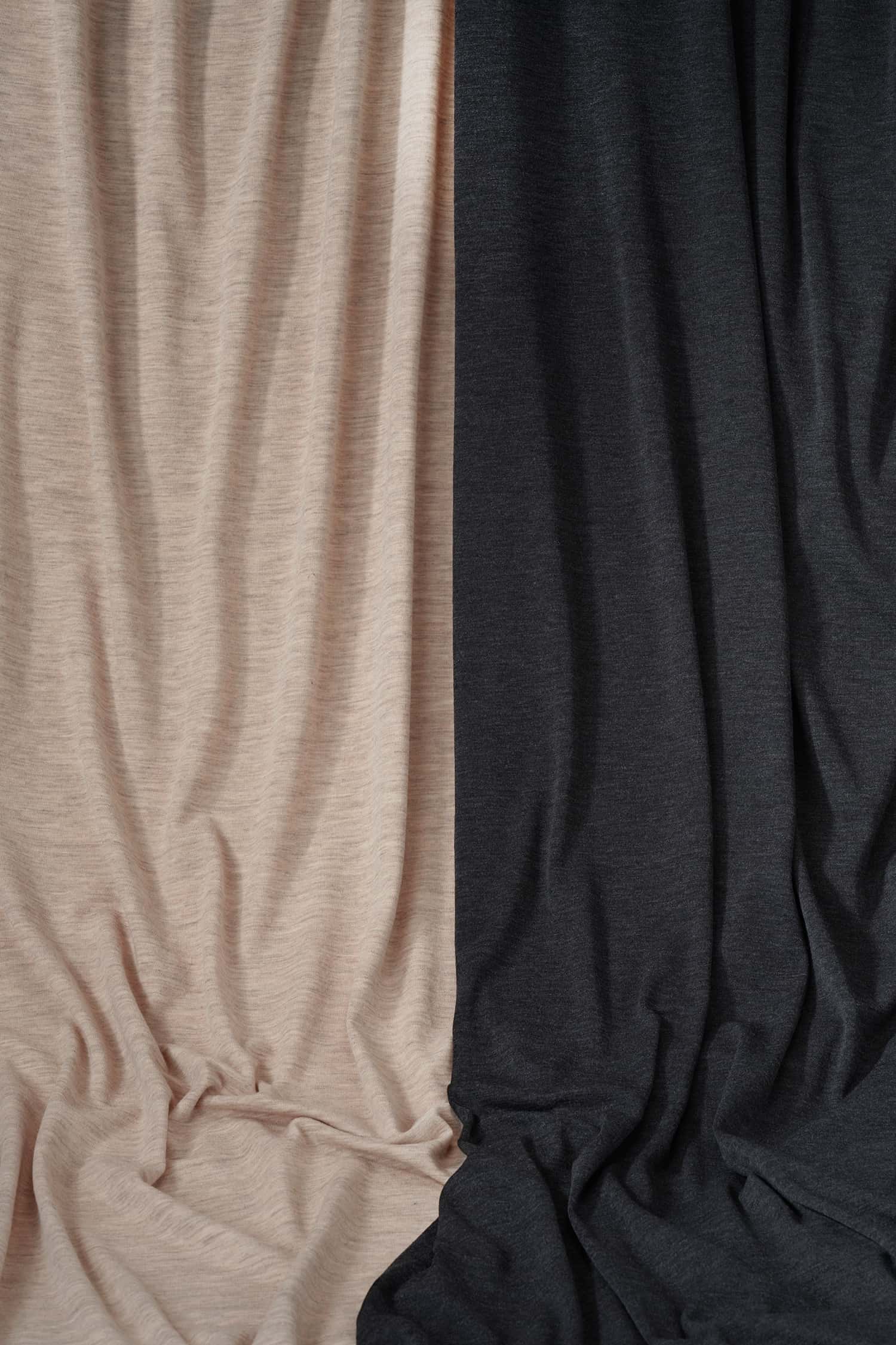 Wolljerseystoff aus reiner Bio-Schurwolle