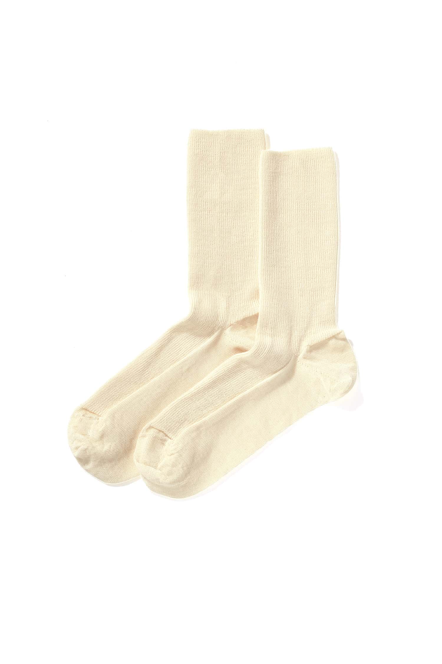 Venensocken aus Bio-Baumwolle und Schurwolle