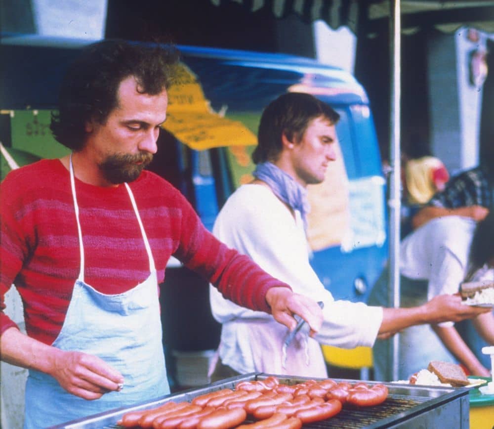 Finkhöfler am Würstchengrill