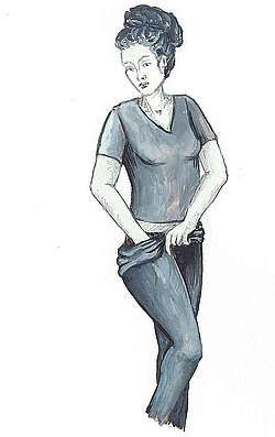 Strumpfhose-leggings-anziehen-1_farbig-web Grafik zum Richtigen Anziehen einer Strumpfhose - zum richtigen Sitz korrigieren