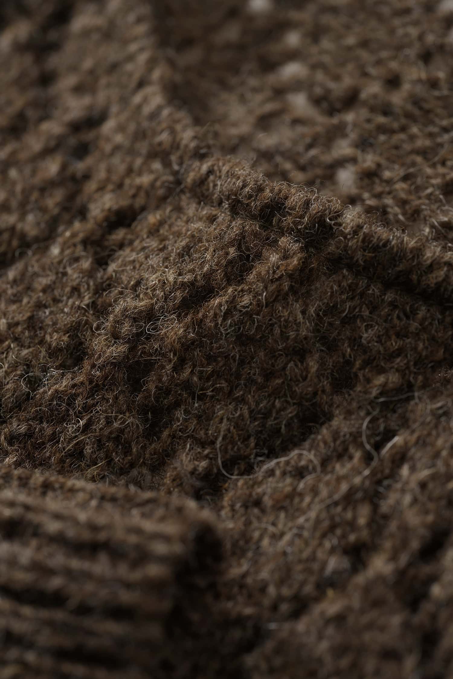 Finkhof-Ajour-Damen-Strickpullover ungefärbt aus reiner Bio-Schurwolle Finkhof-Ajour-Damen-Strickpullover ungefärbt aus reiner Bio-Schurwolle