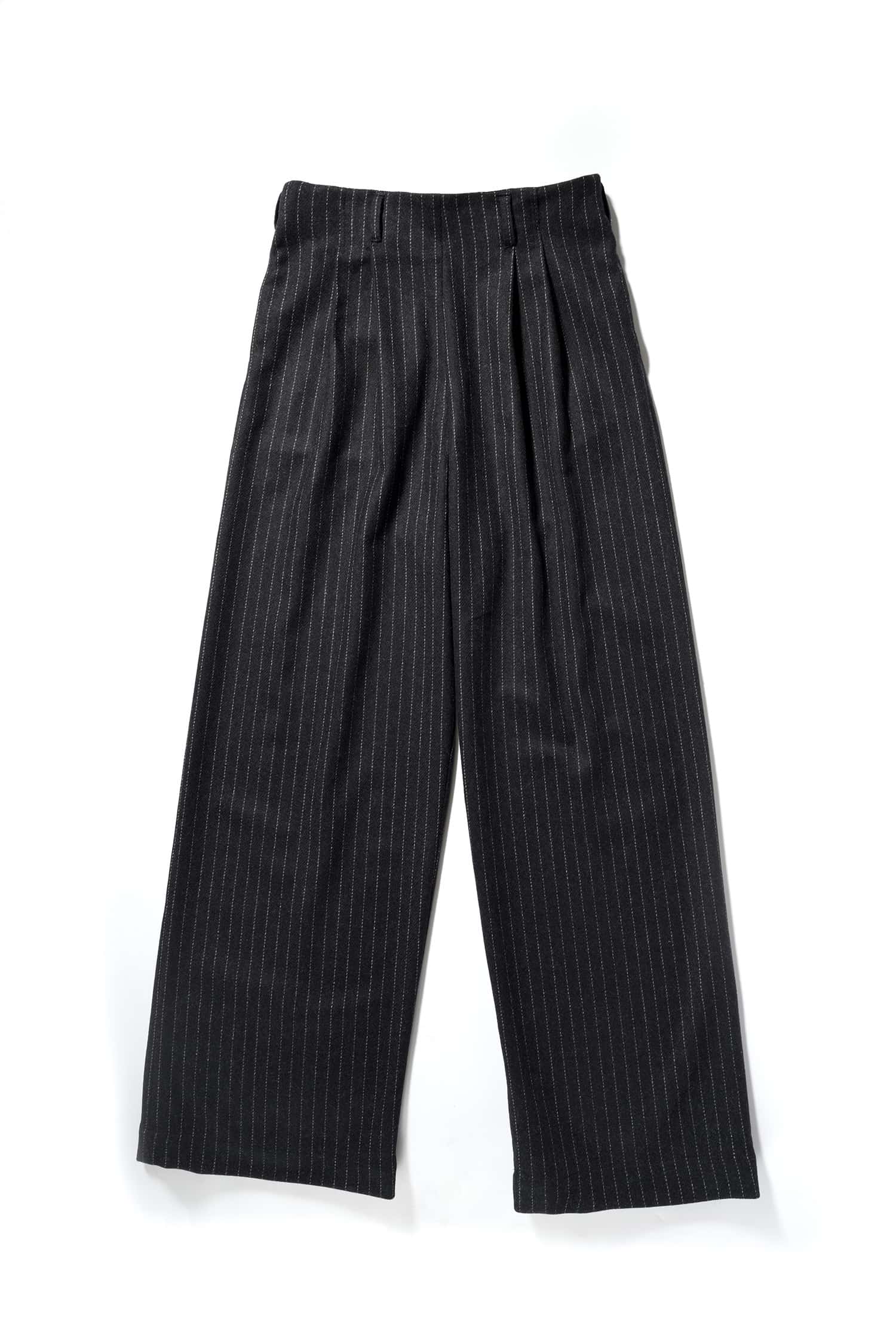 Damen-Wollhose Nadelstreifen aus reiner Bio-Schurwolle Damen-Wollhose Nadelstreifen aus reiner Bio-Schurwolle