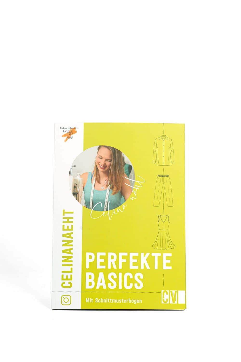 Buch ,,Perfekte Basics" von Celinanäht, Freisteller