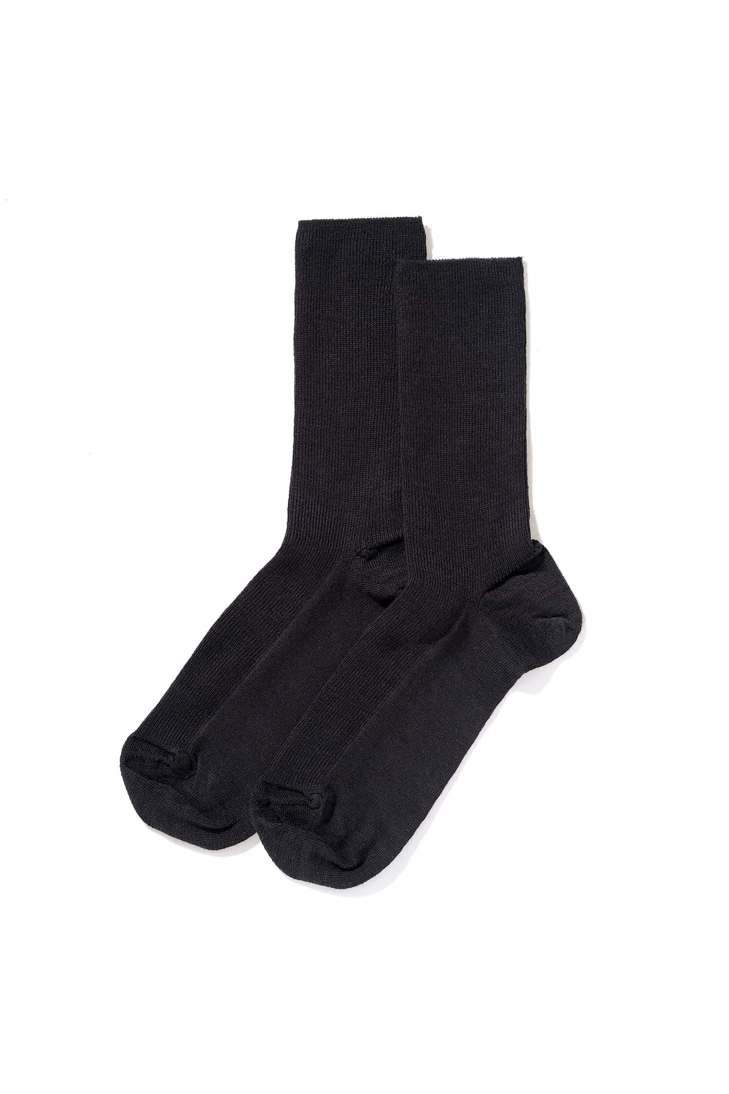 Venensocken aus Schurwolle und Bio-Baumwolle Venensocken aus Schurwolle und Bio-Baumwolle