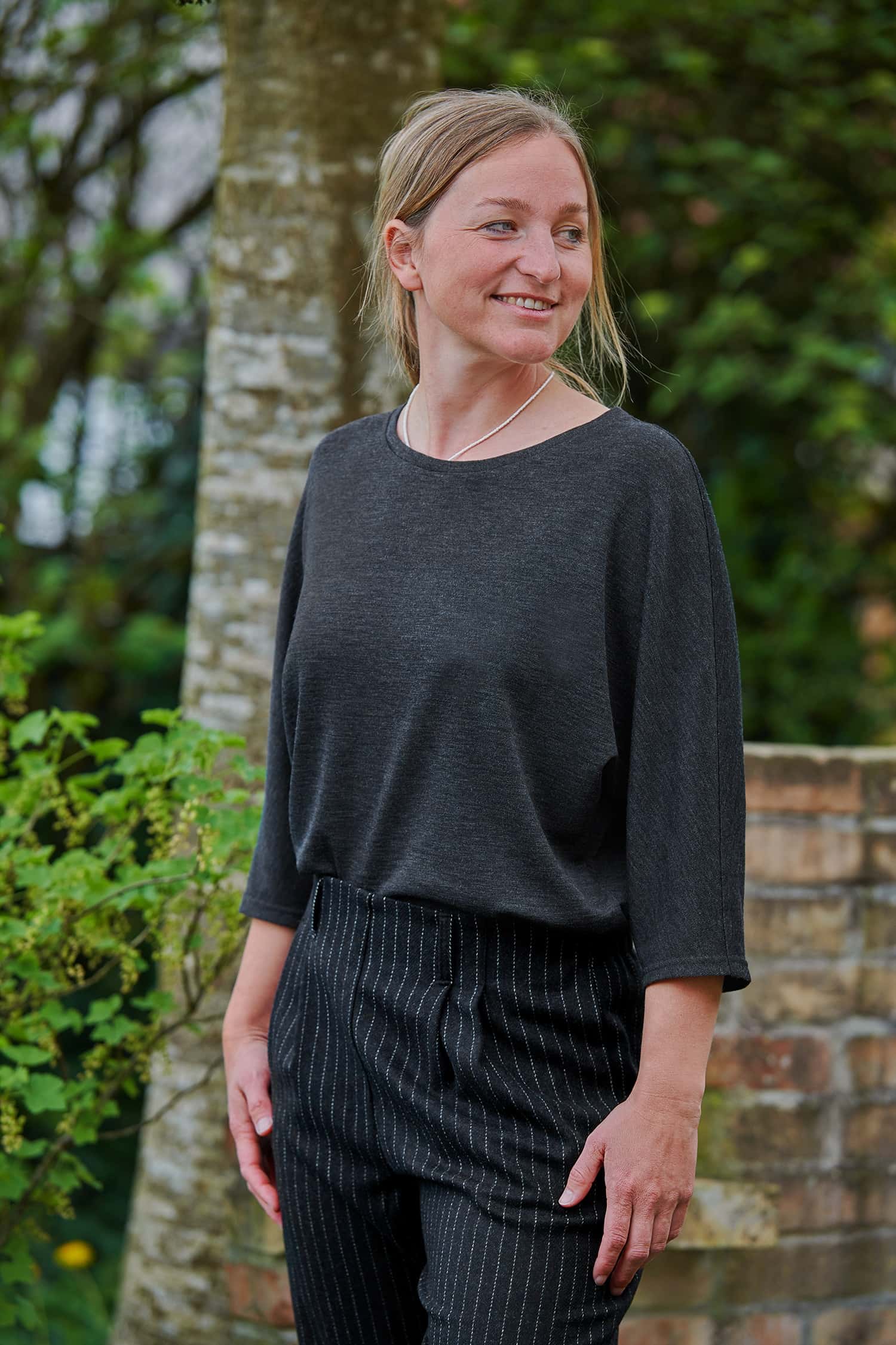 Oversize-Damen-Wollshirt aus reiner Bio-Schurwolle Oversize-Damen-Wollshirt aus reiner Bio-Schurwolle