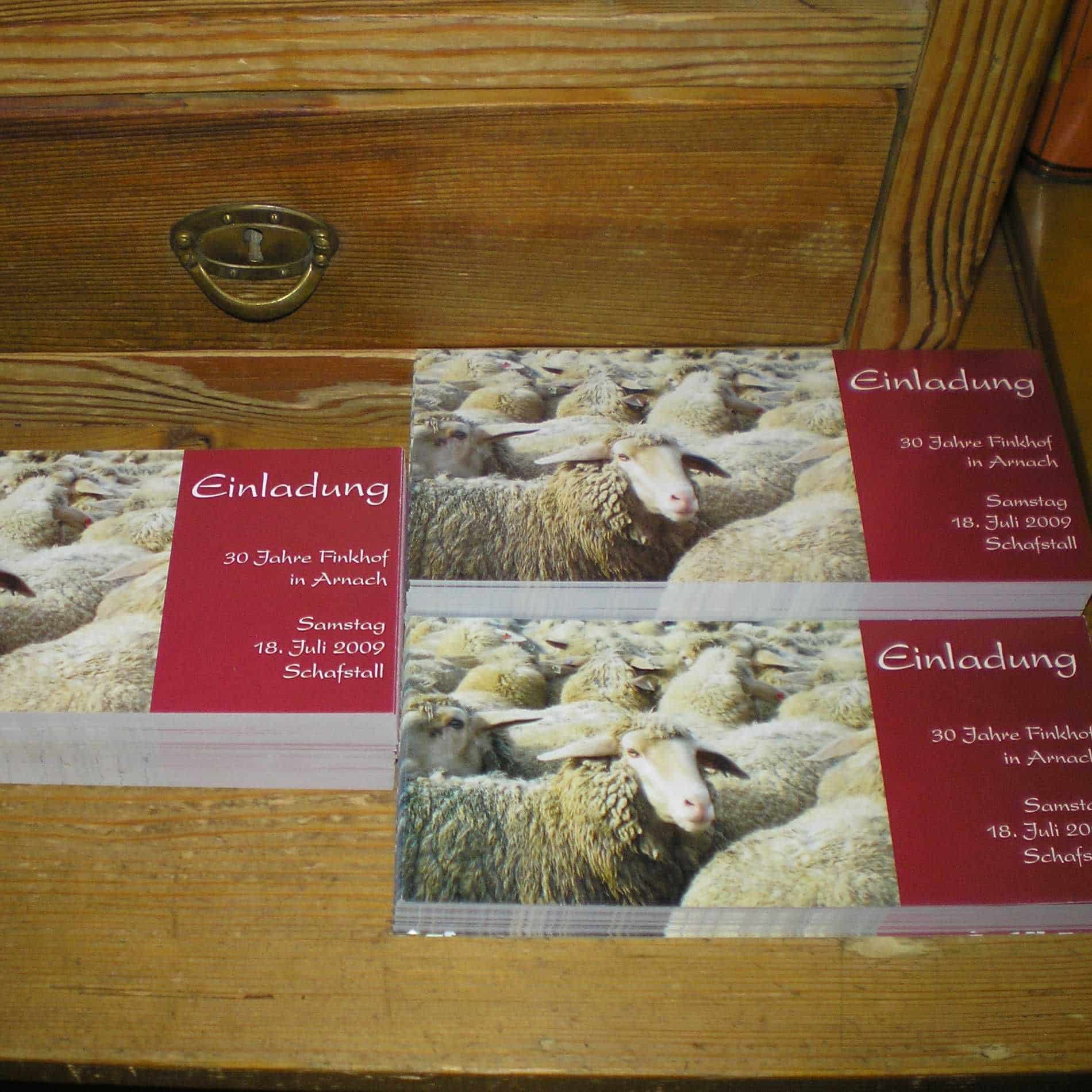 Finkhof Einladungskarten