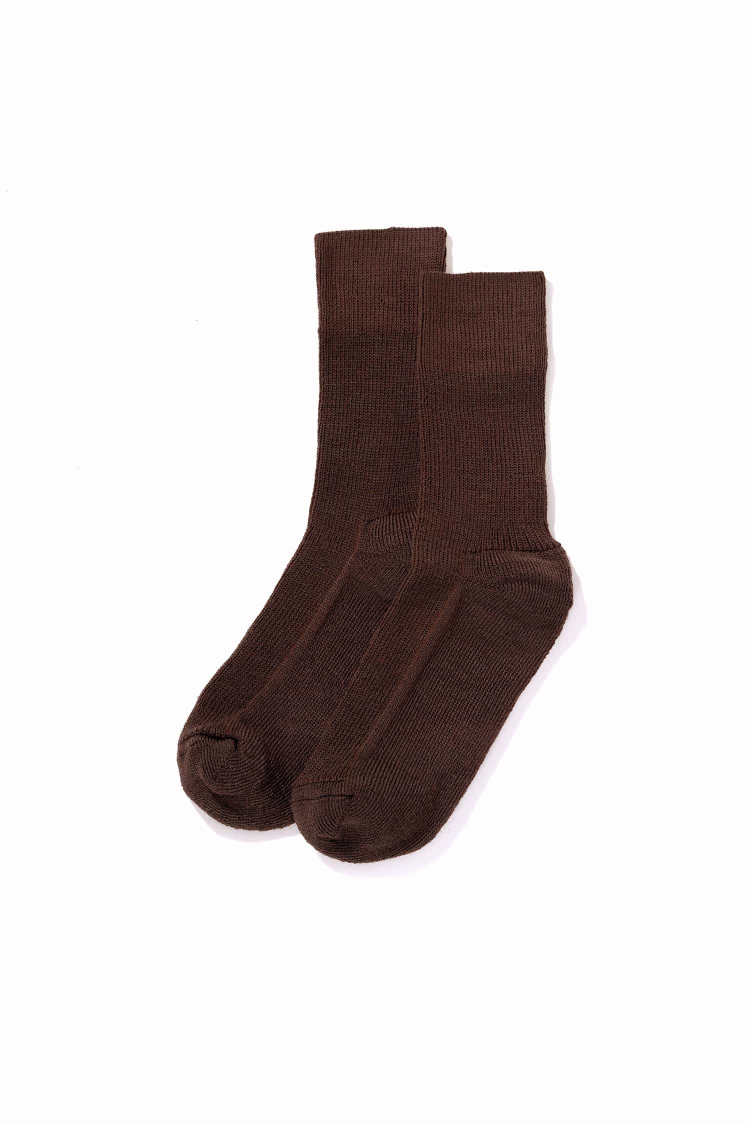 Dünne Wollsocken aus Bio-Schurwolle mit Bio-Baumwolle