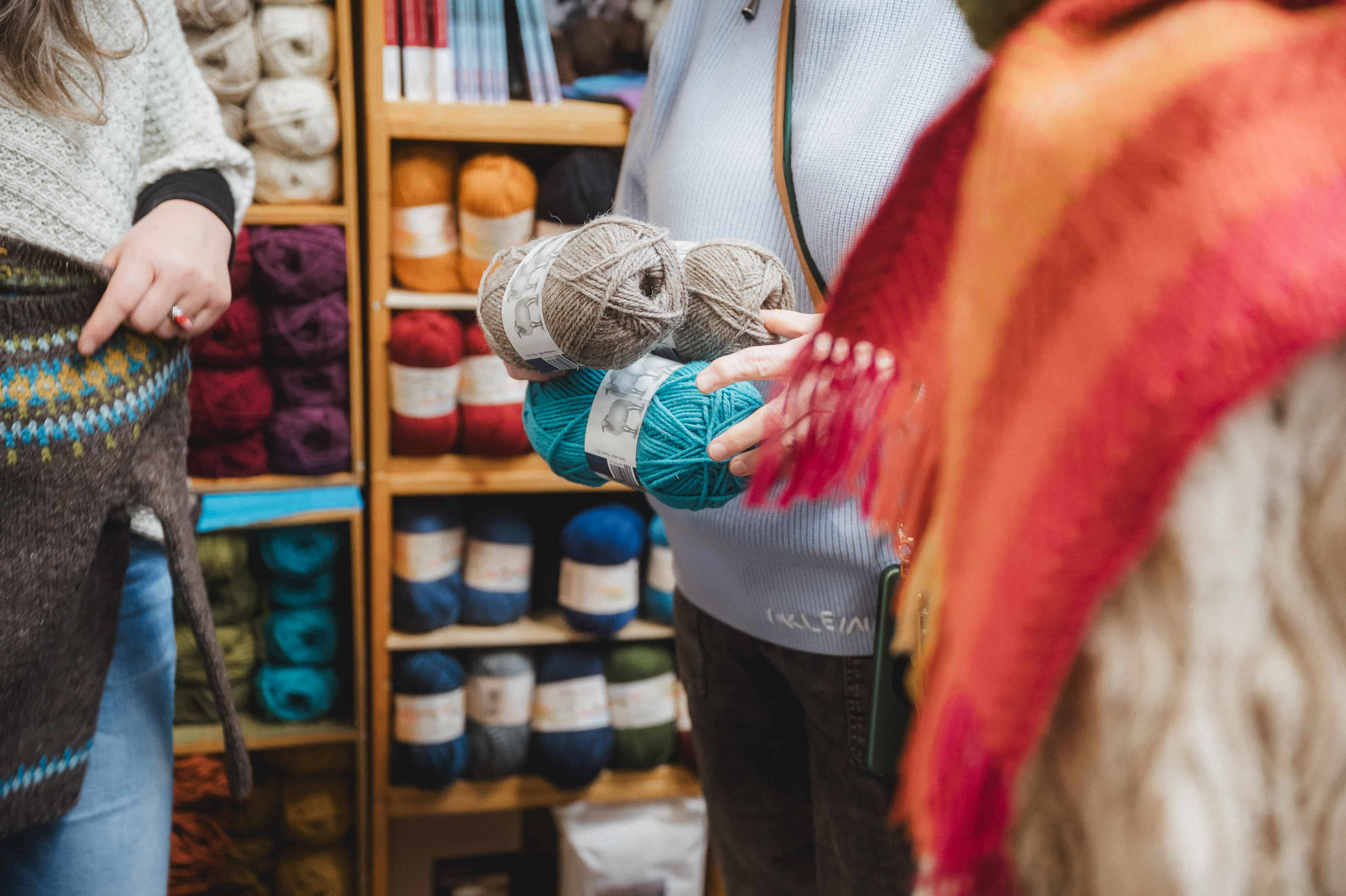 Wolle Festival Berlin 2026 – wir sind dabei Einkauf von Wolle in Finkhof Laden