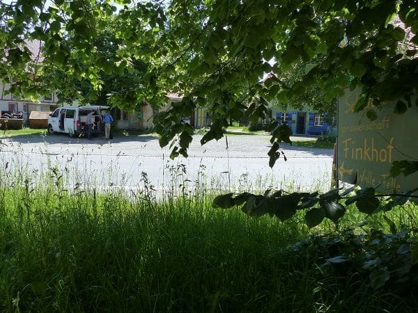 Dreharbeiten auf dem Finkhof vom SWR für echtes Leben